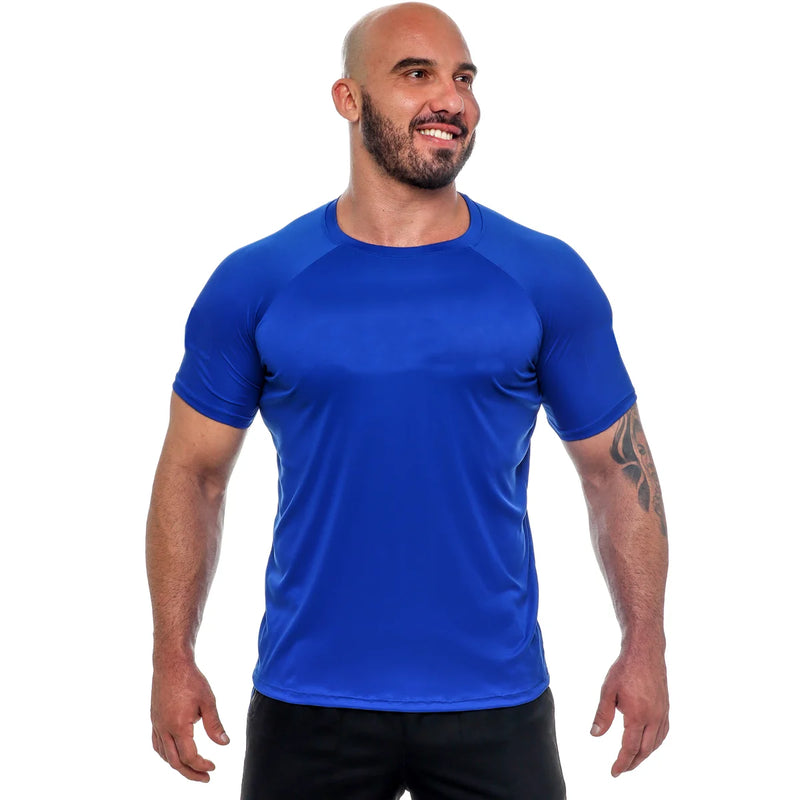 Camiseta  Masculina Dry Fit Lisa treino