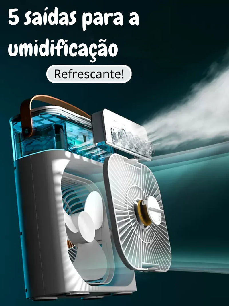 3 em 1 Climatizador, Ventilador e Umidificador