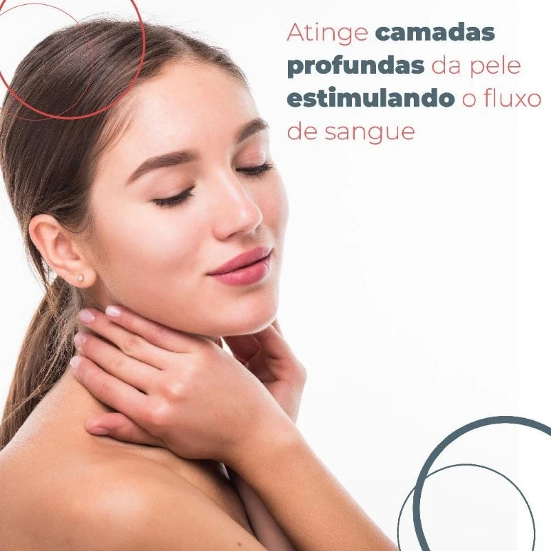 Pistola Elétrica Massageadora Profissional Muscular Recarregável Linha Premium