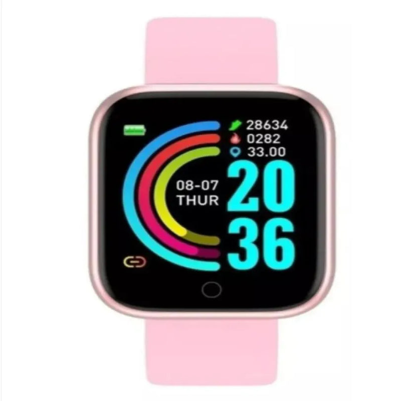 Smartwatch D20 relógio Android/ IOS/ Prova água