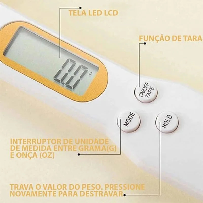 Colher Medidora Digital 500 G