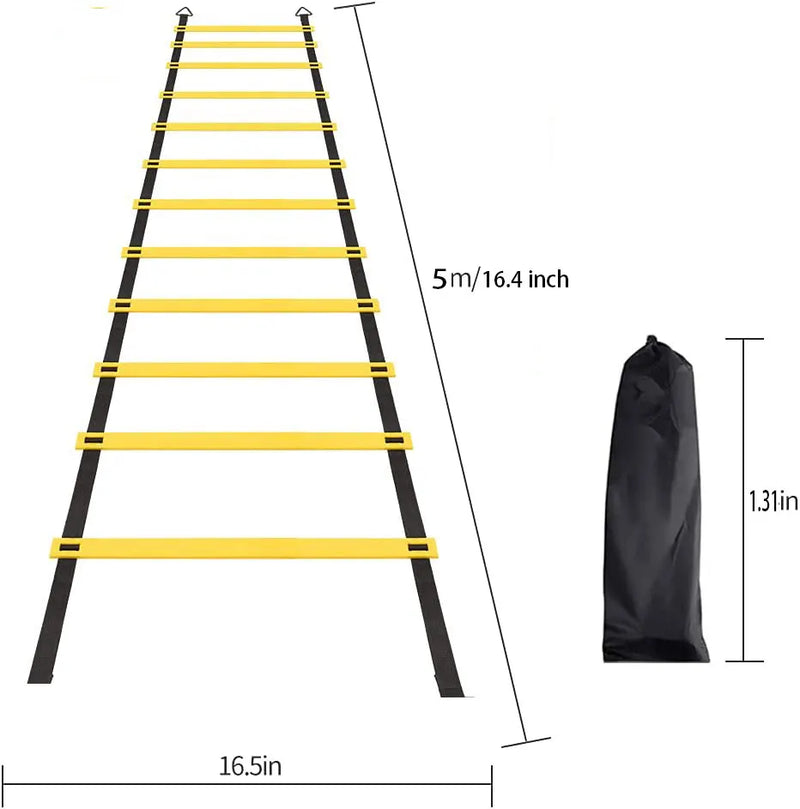 Escada De Agilidade Para Treino/Circuito Funcional Ajustável